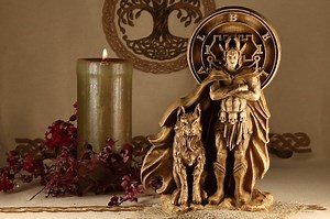 Handmade Belial Statue: Wooden Satanic Occult Decor - Etsy