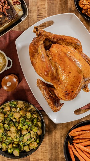 Let us do the cooking this year. Thanksgiving Friendsgiving meal kits are back 🙌🏼 Link in bio to order! $135 | Serves 4-6 Order pick-ups on 11/21-11/22 Be sure to allow a few hours for cooking before your event! KITS INCLUDE: 🔸Whole Roasted Turkey with Turkey Gravy 🔸Cranberry Relish 🔸Milk Bun Rolls with Whipped Sorghum Butter 🔸Choice of two sides from the below options SIDE CHOICES (PICK TWO): 🔸Baked Yam Potato Casserole 🔸Garlic and Parmesan Creamed Brussels Sprouts 🔸House Made Sausage 