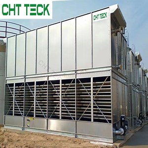 [Hot Item] Energy-Saving Counterflow FRP Square Cooling Tower for Central Air Conditioning and Chiller Condenser Loops