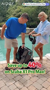 ‍♂️ [Hot Sale] Scuba X1 Pro Max by Aiper Say goodbye to tangled cords and messy manual cleaning! Meet Aiper Scuba X1 Pro Max — The smart robotic pool cleaner  100% cordless, hands-free pool cleaning  Order now and upgrade your summer pool experience >> | Aiper | Facebook