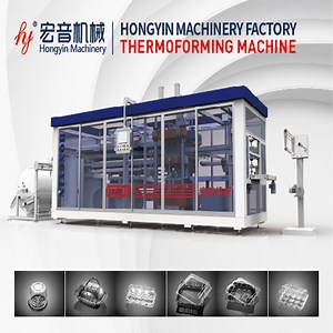 [Hot Item] Continuous Multi-Zone Heating High Speed Clamshell Box Vacuum Forming Machine