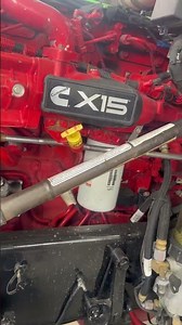 X15 Cummings Red engine