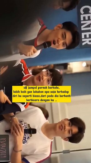 papi kalau lagi cemburu muka nya beda banget🥲#offgunmoment2019 #gunathapan #offgunmoment #offjumpol