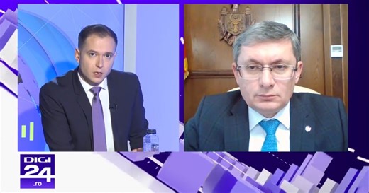 Președintele Parlamentului din Republica Moldova, Igor Grosu, la Digi24.ro: Rusia a devenit mai brutală în atacurile hibride