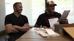 634K views · 11K reactions | We're not crying, you're crying. Adam Edge Copeland and Christian open a box full of memories which includes a hand-drawn comic, a note from Bruce Prichard and a really 혪혯혵혳혪혨혶혪혯혨 photo of The Ultimate Opportunist. | WWE Network | Facebook