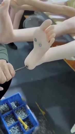 How a Beautiful Doll Is Actually Made #real doll#silicone doll #robot