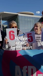 1.4K views · 22 reactions | A „Nagyik a jobboldal ellen” nevű csoport a szélsőjobboldali AfD párt betiltását követeli Németországban, és már 800 ezer aláírás gyűlt össze az ügyük mellett. Parlamenti képviselők is kérik, hogy a német hatóságok vizsgálják meg ennek lehetőségeit. De vajon milyen következményei lennének egy ilyen lépésnek? #AfD #betiltás #nagymama #Németország #dwnews | DW Magyar | Facebook