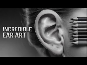 How to Draw a Realistic Ear | Step by Step Tutorial