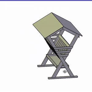 Hay Rack With Roof – Construction Plans (4 Sizes) | Hay Rack | Hay Rack Construction Plans | Hay Rack for Horses | Hay Rack for Sheep | Metric (mm) | German - Etsy UK