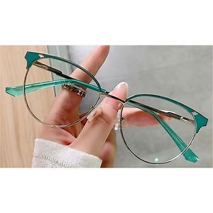 [Hot Item] Gd in Stock Women Cat Eye Metal Optical Frames for Glasses Best Optical Frame Glasses Eyeglasses Frames Lenses