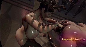 Citor3 3 DIMENSIONAL VR Game: SFM Restrain Bondage immense thick milk cans thick culo hermaphroditism boinks masculine gimp in horror pornography