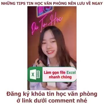 14K views · 96 reactions | ✨ Làm gọn file Excel nhanh chóng cùng Đài Tin học!  Follow ngay Đài Tin học để mỗi ngày học thêm 1 mẹo hay hữu ích bạn nhé! #daitinhoc #tinhocvanphong | Đài Tin Học - Tin Học Văn Phòng Cho Người Đi Làm | Facebook
