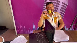 Marketing Executive of Cell City Botswana Faith Israel engages with The Late Lunch Show hosts #PowerToEngageYourWorld | Gabz-FM