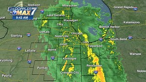 LATEST RADAR: #Chicago Rain continues around the area thru the morning. Back edge of the steady rain is already showing up, which means rain will be exiting the area as we get into the afternoon hours! | ABC 7 Chicago Weather