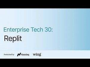 Enterprise Tech 30: Replit
