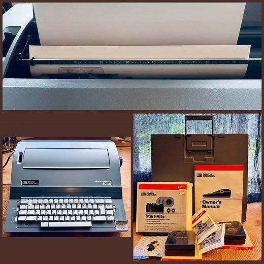 Smith Corona SC-125 “Smart” electric typewriter. Works great and comes with all sorts of extra ribbons and doo-dads. $45! #smithcorona #typwriter #fatrabbitky | Fat Rabbit Thrift & Vintage | Facebook
