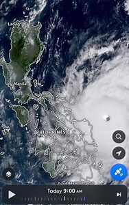 LATEST IMPORTANTE DETAILS ON NOW SUPER TYPHOON #PepitoPH: Location of Center (10:00 AM): The center of the eye of Super Typhoon PEPITO was estimated based on all available data including from Guiuan, Laoang, Masbate, and Daet Weather Radars at 185 km East of Catarman, Northern Samar or 250 km East of Juban, Sorsogon (12.8°N, 126.3°E). Intensity: Maximum sustained winds of 185 km/h near the center, gustiness of up to 230 km/h, and central pressure of 925 hPa Present Movement: West northwestward a