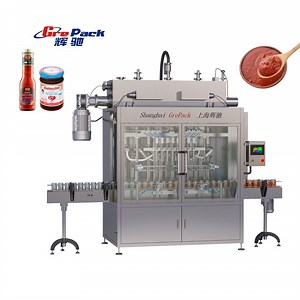 [Hot Item] Tomato Paste Filling Machine Sauce Production Line Ketchup Capping Filling Machine