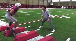 Robert Bala has the inside linebackers thumping! 👀 | Touchdown Alabama Magazine