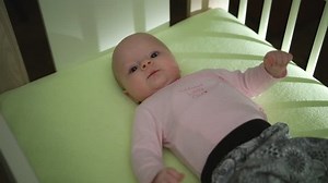 Top Side View Adorable Baby Beautiful Stock Footage Video (100% Royalty-free) 25366226 | Shutterstock