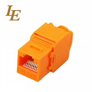[Hot Item] Cat5e CAT6 CAT6A UTP Toolless RJ45 Modular Keystone Jack