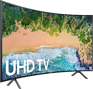 Samsung 7 Series UN65NU7300 Smart TV, Curverd 65-Inch 4K UHD, 2018 Model