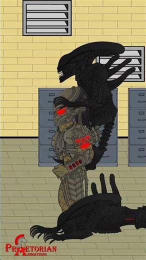 Alien Vs Predator | Short 8 #alien #predator #shorts