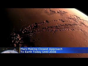 Look Up Tonight, Mars Makes Closet Approach In Years