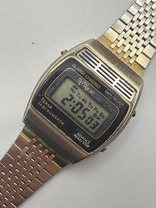 Vintage Texas Instruments Digital Alarm Chrono Watch Gold Tone 34mm 1970s-1980s - Etsy