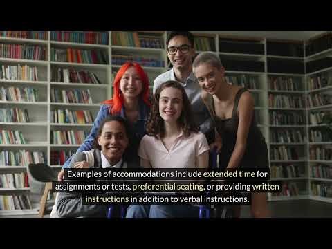 Inclusive practices; Adaptations, accommodations and modifications