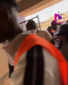 HAPPENING NOW: CBU thunderously welcome alleged adult filmmaker, David Kazadi, whose icon microphone was purportedly swallowed by serial cock sucker, Mwaka Halwindi. Students, mostly females fought to take pictures with him. | TV Yatu