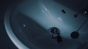 Blood Dripping Into Basin Stock Footage SBV-352280337 - Storyblocks