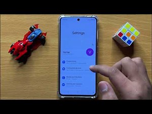 How to Enable/Disable Allow Screen Overlays on Settings On Samsung Galaxy S24
