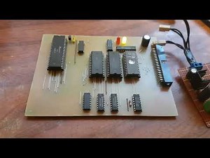 Blinking LEDs with MC6800