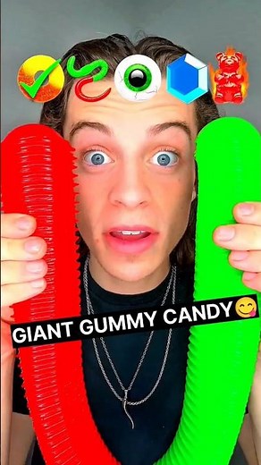 Gummy Candy ASMR!? 😋 food challenge reaction video