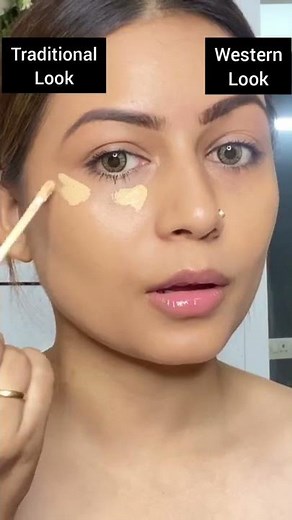 Indian Traditional Makeup V/S Western Makeup | #shorts | SUGAR Cosmetics