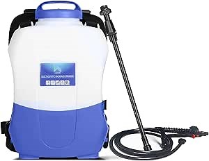 Almarix Electrostatic Sprayer for Disinfectants, Cordless Electrostatic Backpack Sprayer, Battery Powered Electrostatic Sprayer Machine - 2.11 Gal