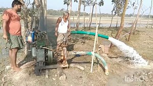 8HP water pump diesel engine machine start easy | Indian Farmer