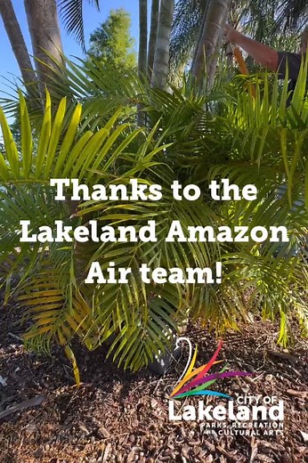 Thank you to the Lakeland Amazon Air team for celebrating #AmazonEarthMonth with us - working hard planting and sprucing up Lake Wire ✨ | City of Lakeland Parks, Recreation, and Cultural Arts Department