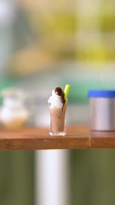 Our tiny milkshake is better than yours 🥤 #miniature #summer #milkshake | Tiny Kitchen