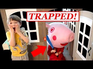 The Doll Master Turns Penelope into BABY Roblox Piggy! My PB and J TRAPPED Baby Piggy in Play House!