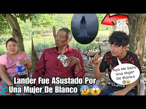 😱Lander and Josselin recount being scared by a woman in white 😰