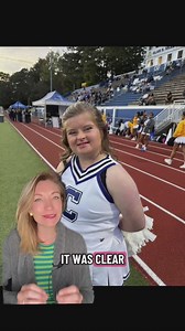 Cheerleader with Down syndrome shines on senior night