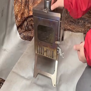 Hot Tent Camping In A Snowstorm Using The Best Hot Tent | Megadoors • მეგადორსი