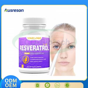 [Hot Item] Ausreson OEM Health Supplement Antioxidant Resveratrol Extract Nmn Resveratrol Capsules