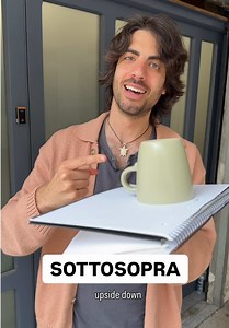 Try to write a sentence using “sopra - sotto - sottosopra” 🤓🇮🇹 #italian #italy #learn