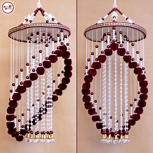 18K views · 192 reactions | Fancy !! Woolen Wall Hanging Craft || DIY New Jhumar Design | Kishan creation | Facebook