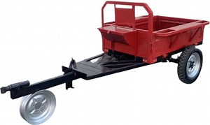 [Hot Item] Agricultural Small Walk-Behind Tractor Trailer Trailer Machine Equipment for Sale