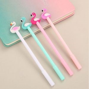 [Hot Item] Adorable Flamingo-Themed Silicone Gel Pen for Office Use