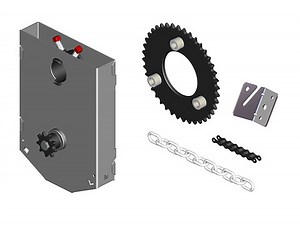 [Hot Item] Garage Door Rolling Sheet Door Chain Hoist Manual Chain Hoist Assembly